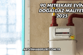 90 Metrekare Evin Doğalgaz Maliyeti 2025