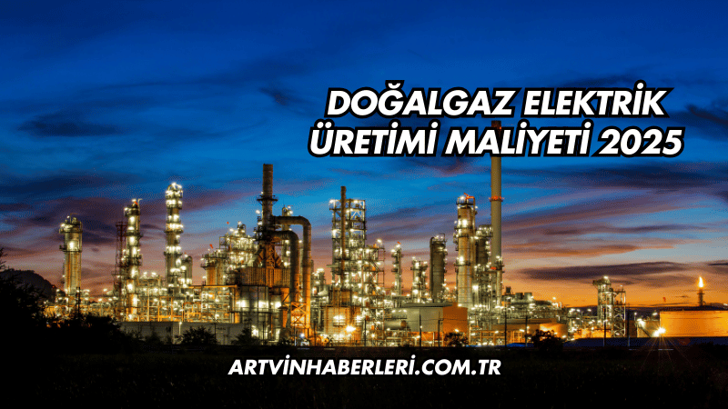 Doğalgaz Elektrik Üretimi Maliyeti 2025