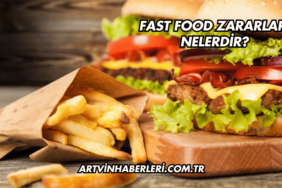 Fast Food Zararları Nelerdir?