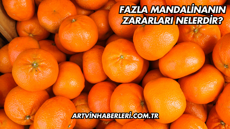Fazla Mandalinanın Zararları Nelerdir?
