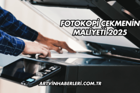 Fotokopi Çekmenin Maliyeti 2025