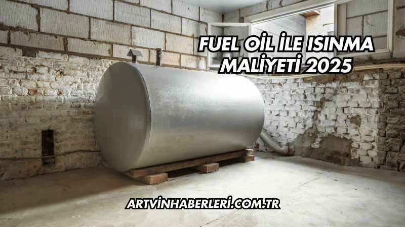 Fuel Oil ile Isınma Maliyeti 2025