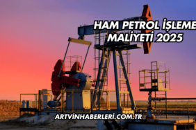 Ham Petrol İşleme Maliyeti 2025