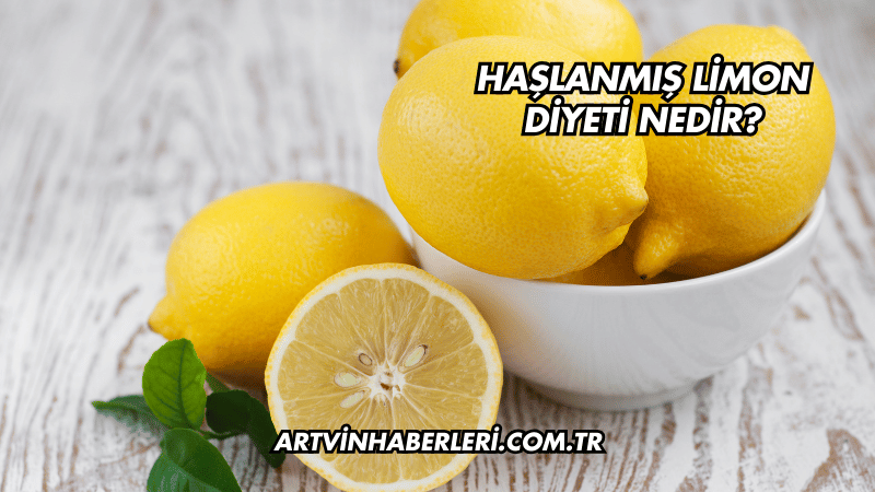 Haşlanmış Limon Diyeti Nedir?