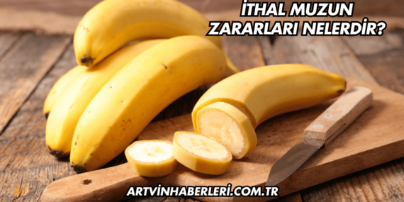 İthal Muzun Zararları Nelerdir?