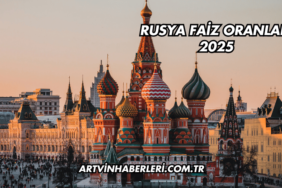 Rusya Faiz Oranları 2025