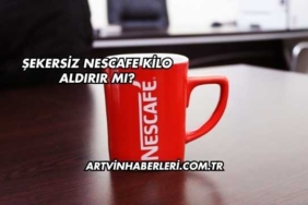 Şekersiz Nescafe Kilo Aldırır mı?