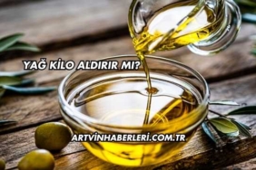 Yağ Kilo Aldırır mı?