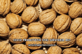 Ceviz Probiyotik Etki Gösterir mi?