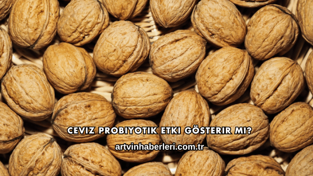 Ceviz Probiyotik Etki Gösterir mi?