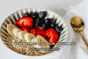 Yulaf Ezmesi Diyet İçin Uygun mu